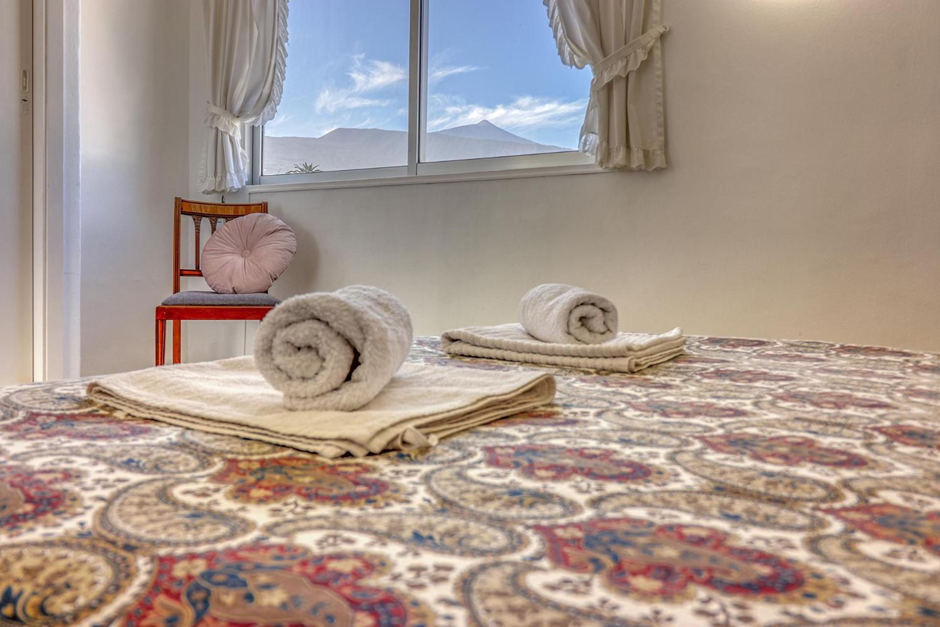 Spacious Penthouse With King-Size Bed, Huge Terrace, Ocean & Teide View 푸에르토 드 라 크루즈 외부 사진
