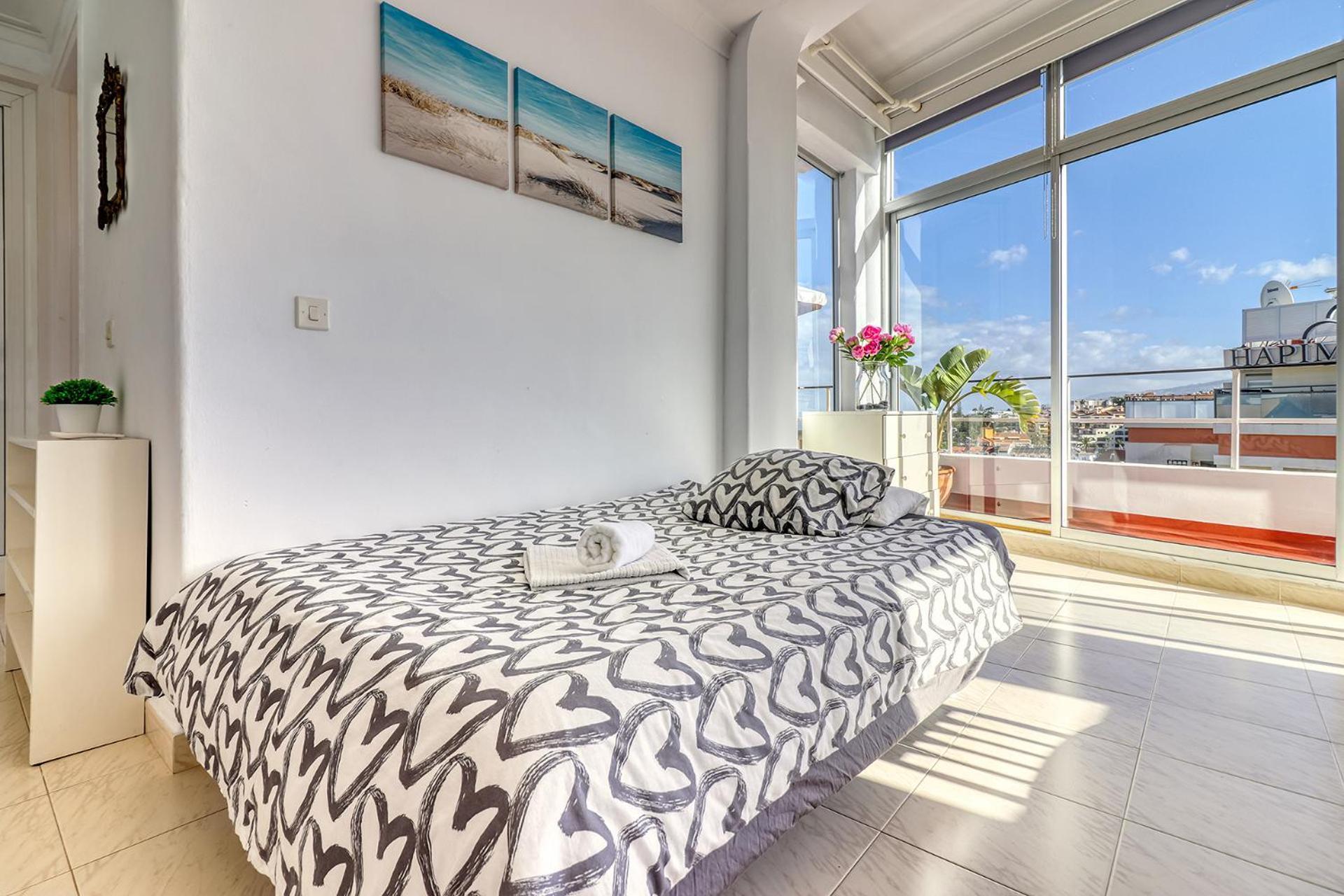 Spacious Penthouse With King-Size Bed, Huge Terrace, Ocean & Teide View 푸에르토 드 라 크루즈 외부 사진