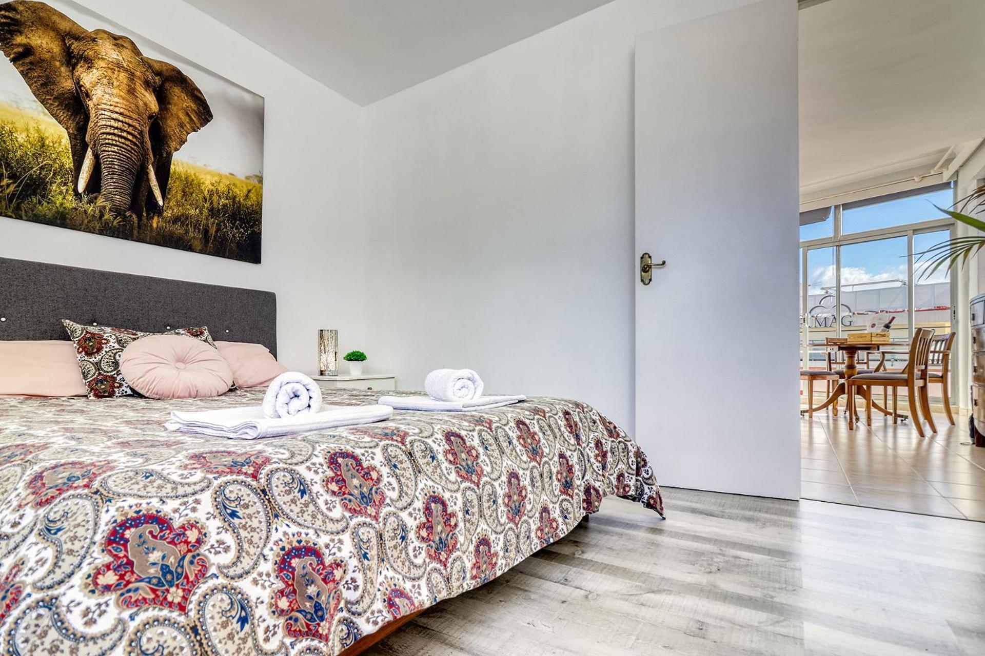 Spacious Penthouse With King-Size Bed, Huge Terrace, Ocean & Teide View 푸에르토 드 라 크루즈 외부 사진